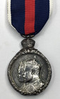 Original King Edward Vii Coronation Silver Medal And Ribbon 26 June 1902