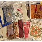 Vtg Deadstock Nylon Tights 12 Women s Fun Bright Colors 70s Retro Lot Variety