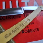 Shave Ready Vintage Straight Razor   Jung Case With Wade   Butcher Handle scales