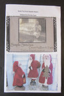 Simple Stitches Santa Trio Doll Punch Needle Embroidery Pattern Fabric