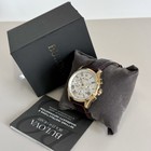 Bulova Classic Chronograph White Dial Luminous Hands Quartz Men s Watch 97b169