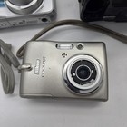 Digital Cameras Canon  Samsung Nikon  Sony  Kodak  Hp Lot Of 8 For Parts repair