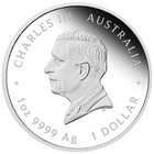 2027 Australia Proof Lunar Year Of The Goat 1oz  9999 Silver  1 Dollar Coin Siii