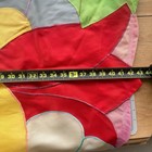 Vintage 90s  Windsock Garden Banner Kids Large Yellow Chick Easter Spring Floral