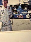 Vintage Gordon Johncock  20 Indy 500 Photo - Hand Signed George Bignotti