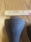 4 Antique Cast Iron Legs Steampunk Industrial Repurpose Coffee Table  Stool Legs