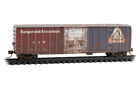 Bangor   Aroostook 50  Box Car Weathered Graffiti Micro-trains  02744470 N Scale