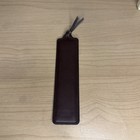 Coach Brown Leather 6    Bookmark Vintage 90   s Original Box  Tissue See Discript 