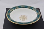 Wedgwood Fine Bone China Agincourt Blue   Gold 10  Oval Vegetable Bowl - Mint