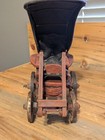 Antique Wood Metal Doll Buggy Carriage Stroller 12  X 10  Long