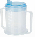 Life Healthcare 300ml Non-spill Two-handled Drinking Cup For Elderly Adults