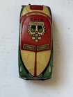 Vintage 1950s Japanese Tin Litho Friction Car  king  Crown - Made In Japan
