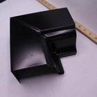 Amerimax Home Products 5 In  Black Aluminum K-style Inside Gutter Miter