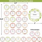 Fancy Land 300 Waterproof Canning Labels For Jars Lids Supplies 2 Inch