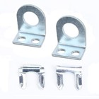 Mounting Tab For 3 16  Brake Line With Brake Line Retaining Dual Bolt On Hole