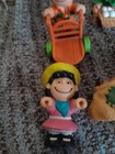 Mcdonalds Happy Meal Toys Charlie Brown Linus Lucy Snoopy Farm Set  6   2 Carts
