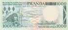 Rwanda 1988 1000 Francs Uncirculated Banknote Pick 21a Bargain Bin