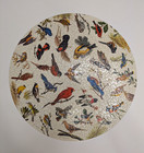 Vtg 1965 Springbok Song Birds Circular Jigsaw Puzzle By Don Eckelberry Complete