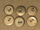 Wwi British Army Royal Army Medical Crops Buttons Set Of 6