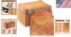 Elegant Deckle Edge Paper   Vintage Envelopes - Perfect For Invitations   Crafts