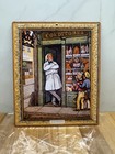 Vtg German Hanging Wall Art Metal Tin Zickerbackerei 8 5  X 7   conditorei 