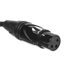 Hqrp 3-pin Xlr Female To 5-pin Xlr Male Dmx Lighting Cable 6  For Studio Light