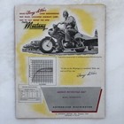 1940s Mustang Motorcycle Johnson Motors Vintage Advertising Brochure Tony Levier