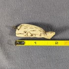 Sperm Whale -  tooth    Scrimshaw Art Sculpture Figurine Pendant Earring