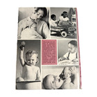 Vtg Baby Record Book Better Home Garden Hardback Mcm Movie Photo Prop Maternity