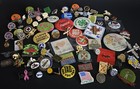 Vintage Pin Lot Button   Push Pins  84  Total