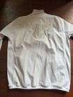 Nike Court Rafa Nadal Wimbledon White Full-zip Track Jacket Lg Polyester Tennis