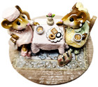 Wee Forest Folk - Tea With Tillie - M-285 With Box - Pastel Colorway