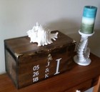 Personalized Wedding Card Box - Rustic Wedding Card Box - Rustic Wedding Stuff 