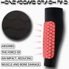 Soccer Shin Guards Legs Sleeves Football Mens Shin Guard Socks Holder Calf Hocke