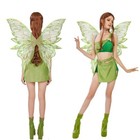 4pcs Adult Kids Fairy Butterfly Wings Costume Girls Butterfly Wings Dress Up Set