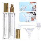 5pcs Cologne Atomizer Empty  10ml Mini Perfume Bottles Refillable With Dispenser