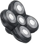 5-head Replacement Shaver Blades 2-pack For Electric Bald Head Razor
