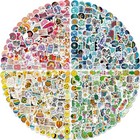 400 Cute Vinyl Stickers Bulk Pack Waterproof Decals For Water Bottles Laptop