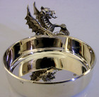 Grant Macdonald Sterling Silver Cast Dragon Dish 2009 102g