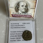 Pas British Museum Nuremberg 1586-1635 Post Medieval Jetton C501