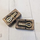 Classic Altai-style Khomus 7cm Brass Jaw Harp Varhan Drymba Hand Made In Ukraine