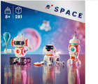 Creator 3 In 1 Space Robot Building Toy With 3 Options  Robot  Spaceship Or Robo