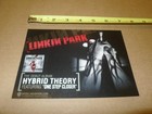 Linkin Park Band Print Ad Nu Metal Hybrid Theory One Step Closer 2000