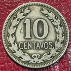 Vg Very Good 1952 El Salvador 10 Centavos Coin-jul858
