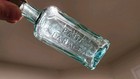 Antique Aqua Glass Dr  Baker s Pain Panacea Medicine Bottle