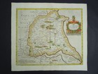Antique Map Of The East Riding Of Yorkshire By Robert Morden 1753
