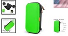 Hard Eva Protective Travel Case For External Hard Drives  Light Green