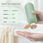 6 7oz Travel Shampoo Bottle  Empty Plastic Squeeze Bottles With Flip Cap  4pcs L