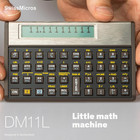 Dm11l Rpn Scientific Calculator     Hp 11c Inspired   Titanium Shell   Wide Landsc