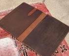 Genuine Leather Notebook Cover - Refillable Journal Rustic Handmade
